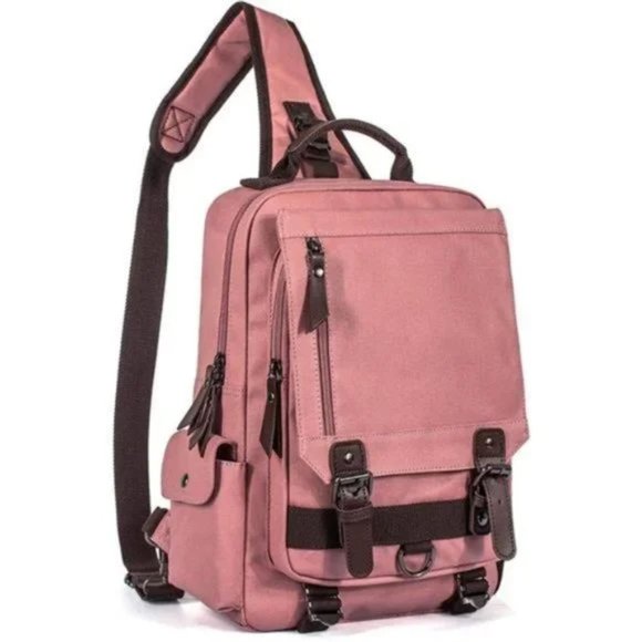 NEW CANVAS Messenger Bag Sling Bag - Picture 4 of 8